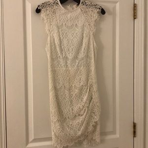 LF WHITE LACE DRESS